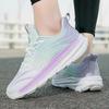 New Women's Shoes Sports Shoes Breathable Casual Women's Shoes Running Shoes Flying Woven Shoes Light Color Matching Fashion Travel Shoes