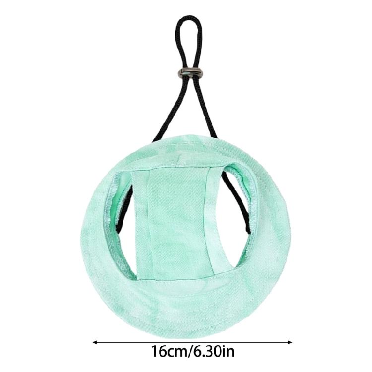 Pet Sun Protective Hat Wide Brimmed Design For Dog Cats Rabbits Lightweight Summer Accessory