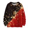 Women's Casual Long Sleeve Woolen Christmas Sweatshirt Fall  Vacation Long Sleeve Pullover