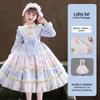 Lolita Princess Long Sleeve Birthday Dress for Girls - 2026 Spring Collection