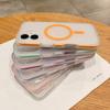 Translucent Matte Magnetic Phone Case for iPhone 16 15 14 13 Pro Max Wireless Charge Soft Shockproof Cover