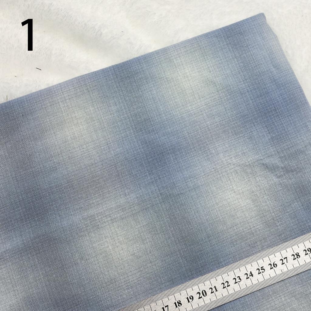 Bargain price yarn-dyed first dye woven cotton plaid brocade patchwork quilt craft fabric cloth DIY stitch sew doll clothes