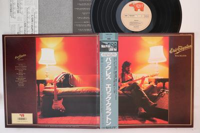 LP Record ERIC CLAPTON  Backless 18MW0045 RSO 1986 Japan Obi Rock Used