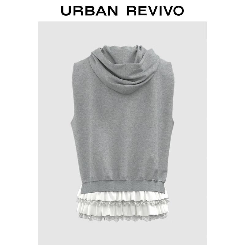 

Женское спортивное платье-двойка в балетном стиле с капюшоном L