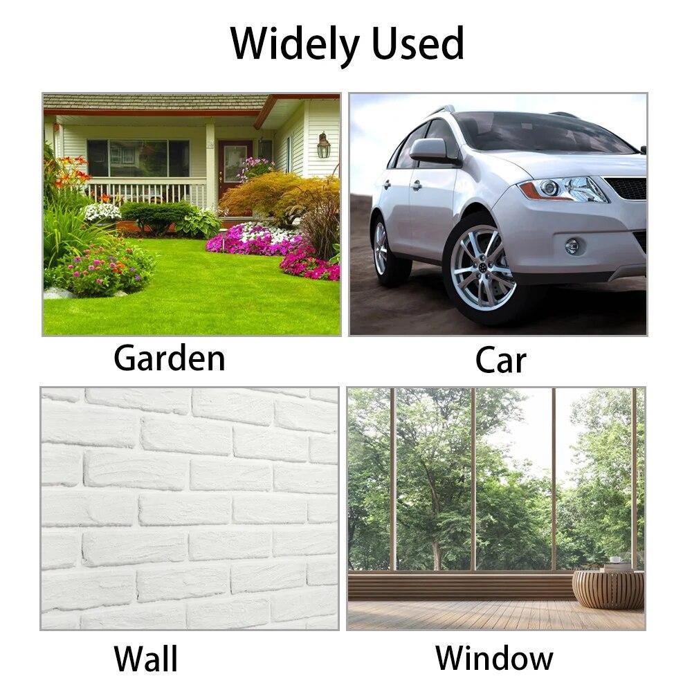 Adjustable Spray Modes Spray Watering Nozzle Sprinkler Car Wash Gun High Pressure Portable Metal