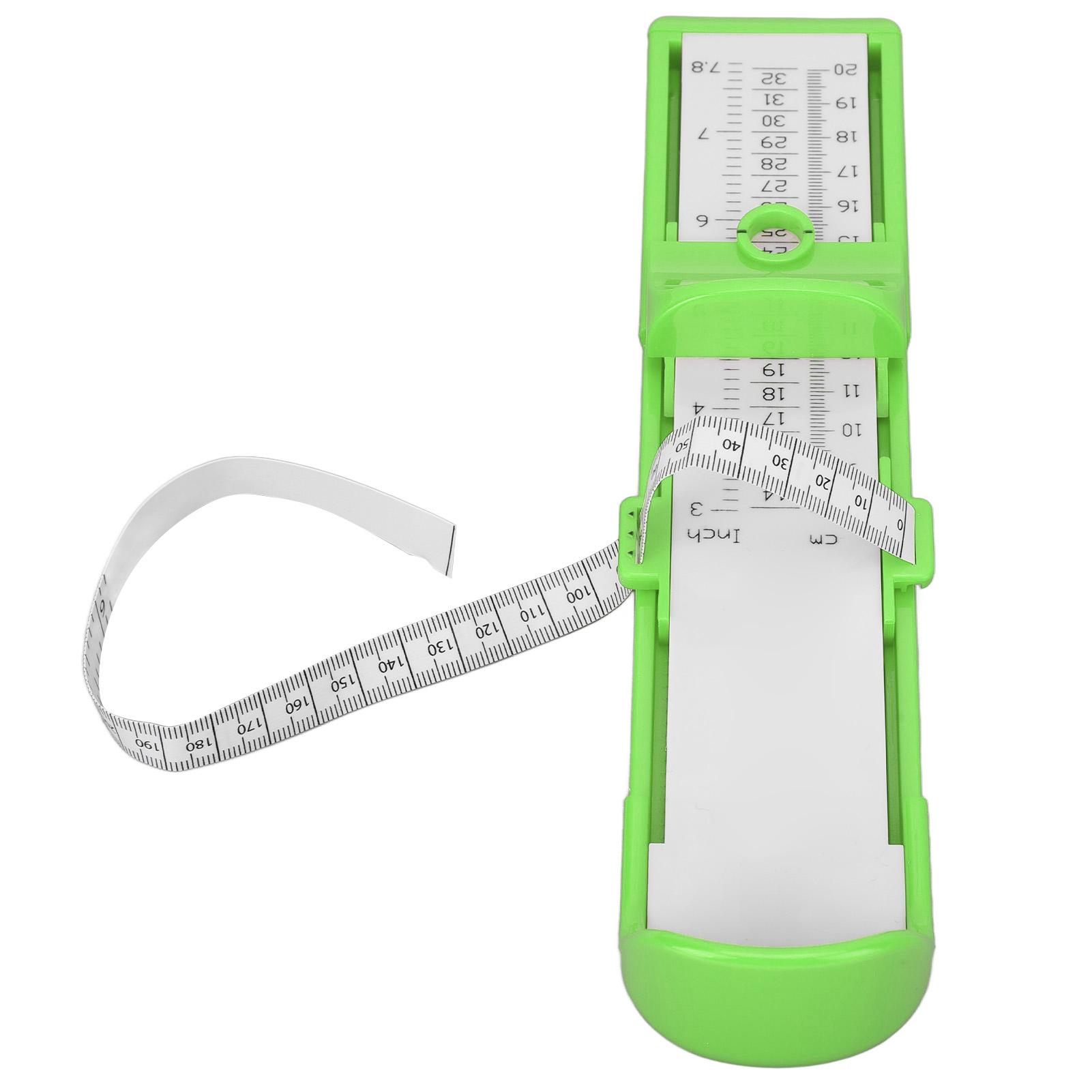 

Feet Length Measuring Ruler Multifunction Accurate Shoe Feet Measuring Ruler for Kids Green зелёный