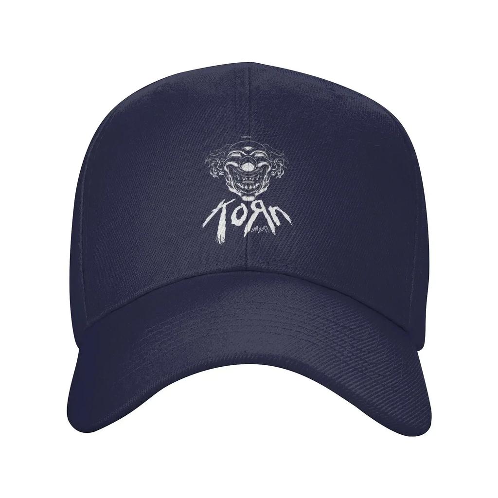 Korn Baseball Caps Trendy Band Logo Funny Sun Caps For Unisex Adjustable Casual Wear