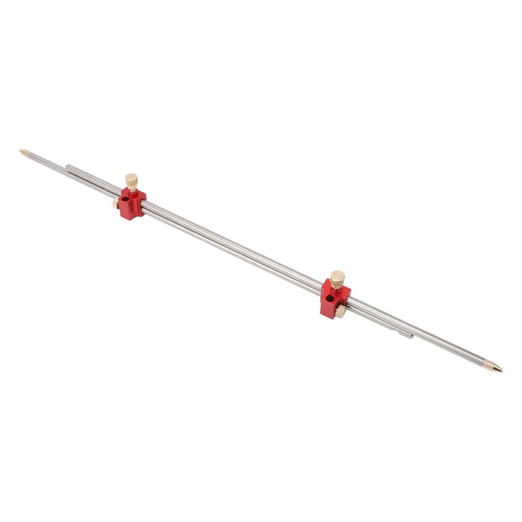 3 in 1 Woodworking Modular Ruler Aluminum Alloy Woodworking Scriber Circular Drawing Tool for