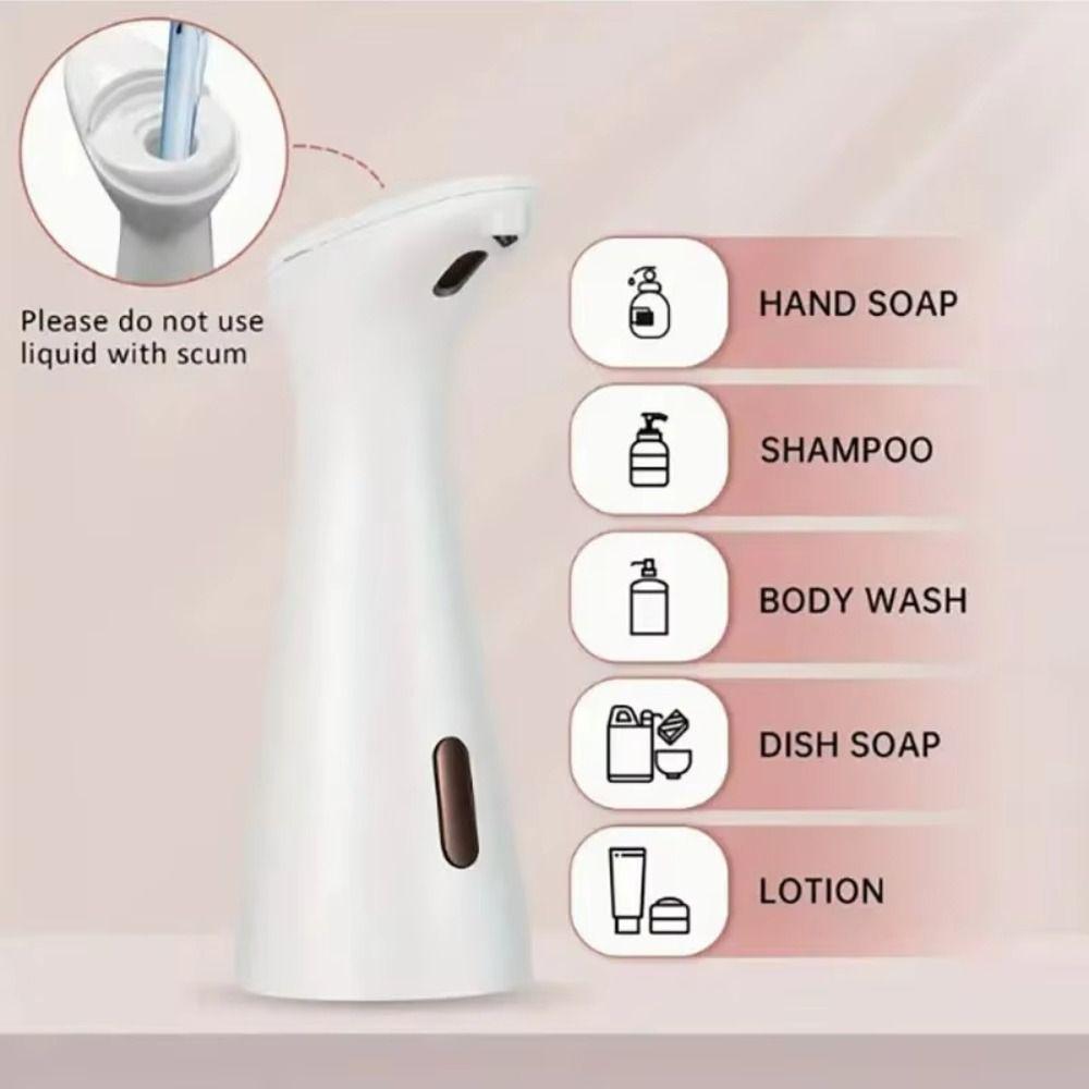 High Quality ABS Automatic Sensor Soap Dispenser Rechargeable Battery Waterproof Design Hand Soap Dispenser
