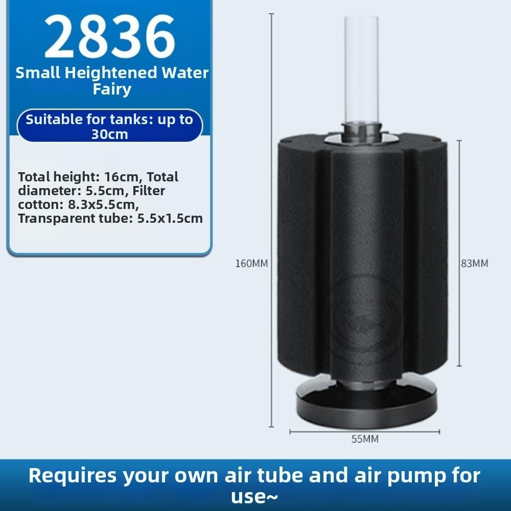 

Replaceable Biochemical Cotton Aquarium Fish Tank Air Pump Filtration Oxygenation Bacteria Cultivation Aquarium Filter Skimmer