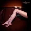 Aurora Series Silky Shiny No Waist Openclosed Crotch Pantyhose Stocking Legging Ultra Thin Sexy Sheer Tights Office Lady Fashion