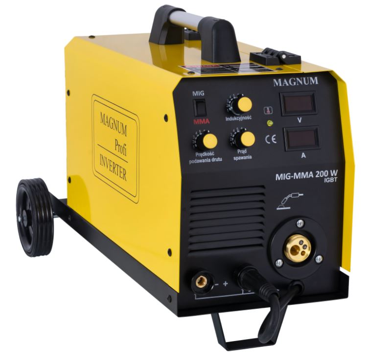 Félautomata hegesztőgép Magnum Mig 200W Mma - Weld Mi200W