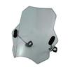 Motorcycle Wind Deflector Aerodynamic Curvature Universal Application Hassle Free Mounting System Motorbike Windscreen