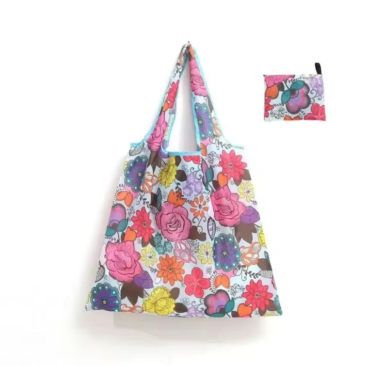 Multiple Styles Large Capacity Folding Shopping Bag Lightweight Washable Recycle Tote Bag Eco-Friendly Portable Storage Bag