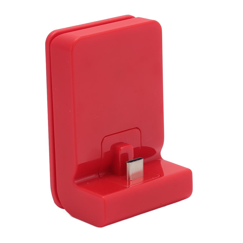 Portable Charging Dock for Switch Foldable Multi Angle Holder Game Console Play Stand Charging Station Red