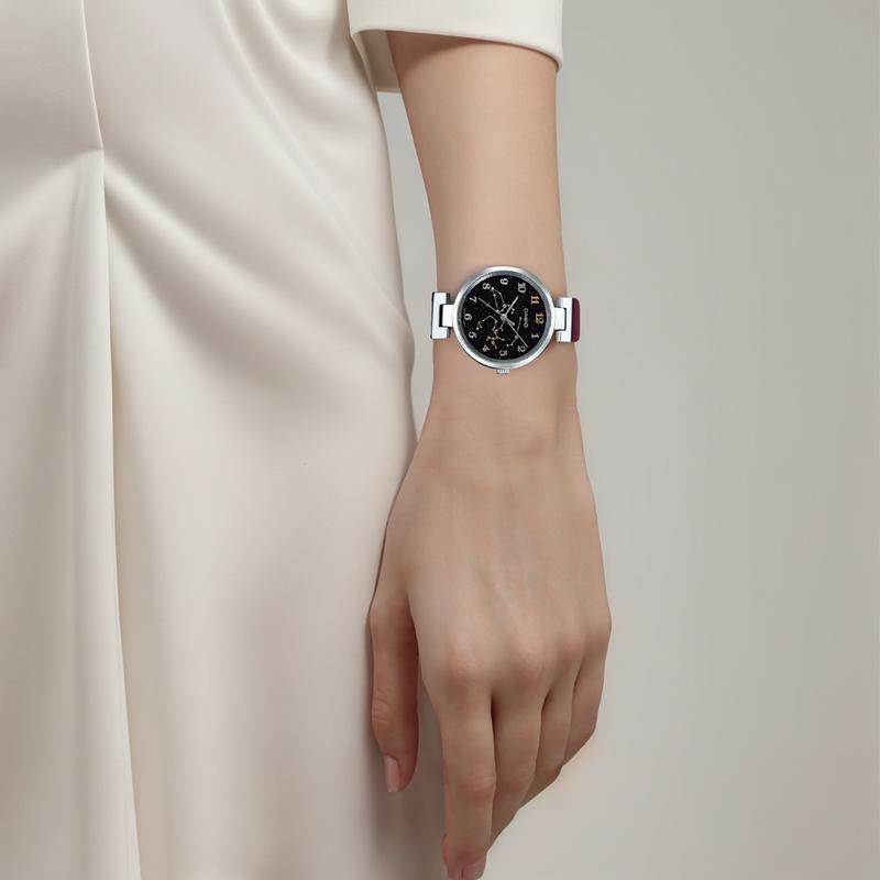 

CASIO STANDARD series, waterproof and elegant lifestyle, Quartz, leather strap, , women s watch, black dial LTP-E03L-4A чёрный