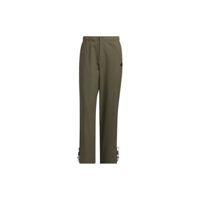 City Escape Woven Pants With Solid Logo And Drawstring Cuffs Men Pants Rock-Olive JE8573