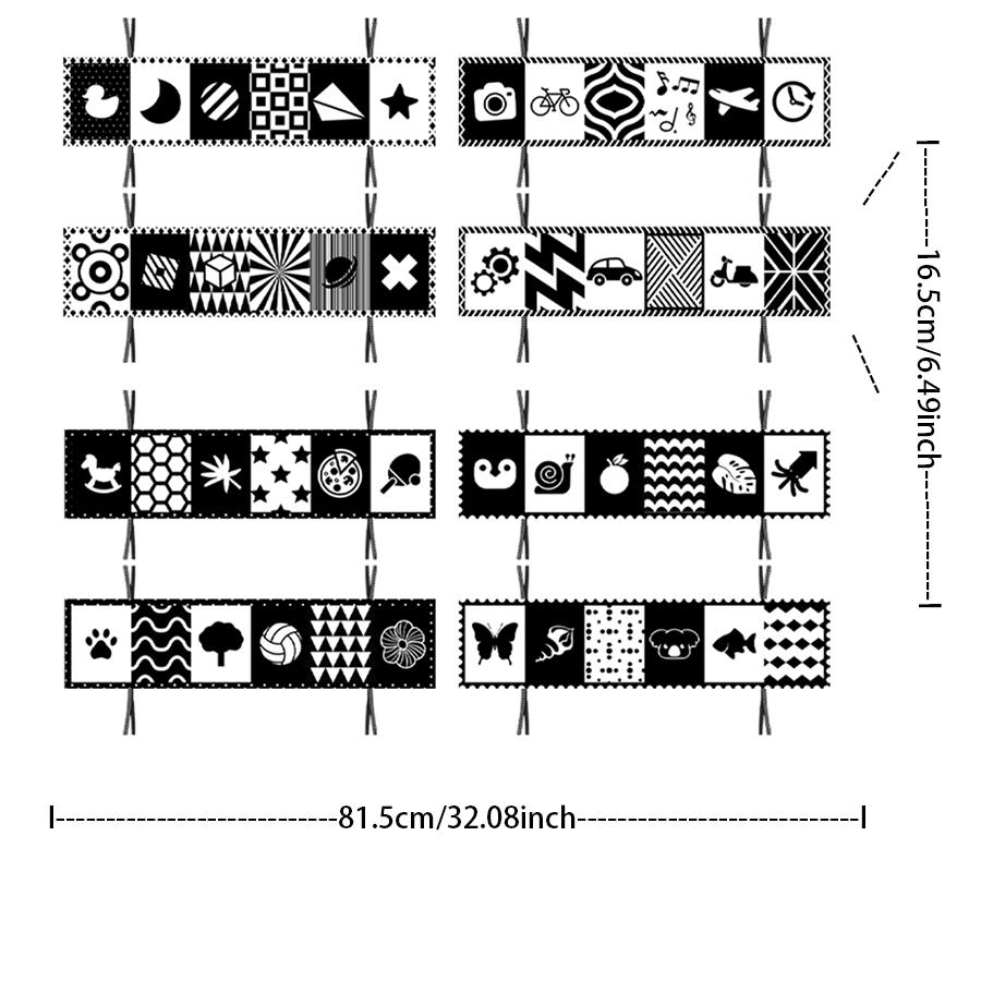 Baby Books Toys Baby Books 0-6 Months  Touch and Feel Cloth Crinkle SoftBooks Toys for 0-3-6-12-18 Months Infant NewbornYY20