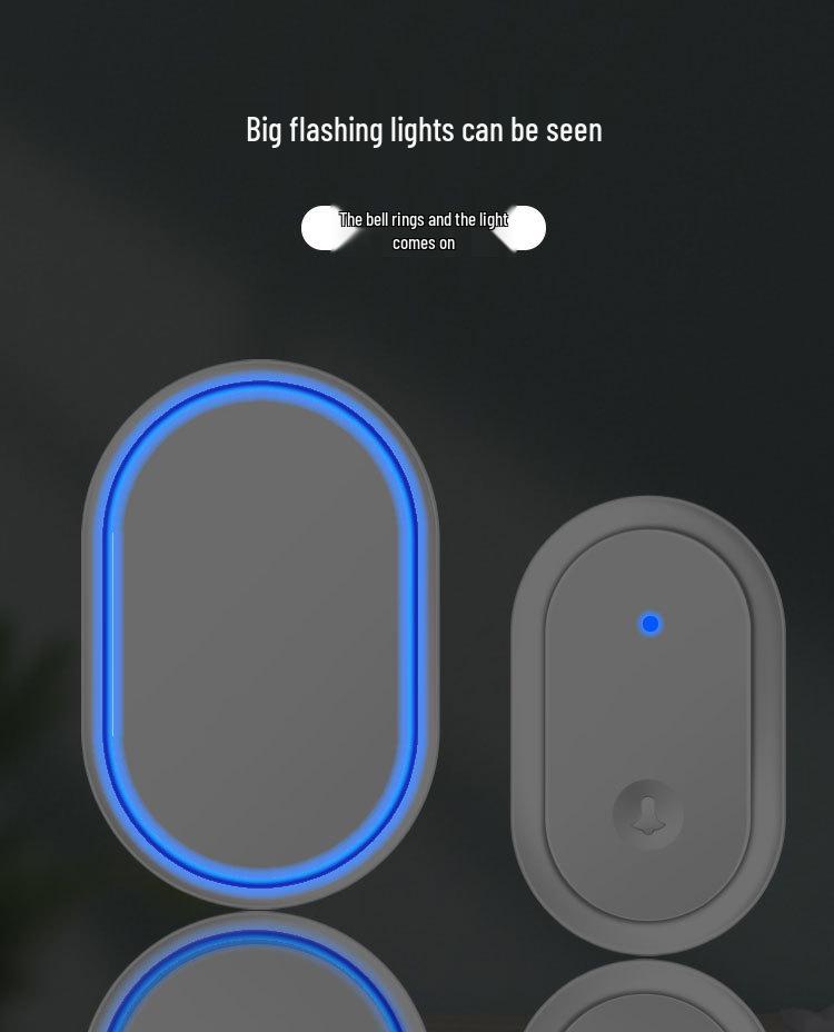 Long-Range Wireless Doorbell for Home or Villa - Elderly Call Reminder