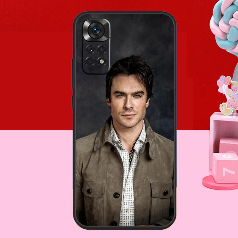 Damon Salvatore Vampire Diaries Case For Xiaomi Redmi Note 14 13 12 11 10 15 Pro Plus Redmi 15 C 13C 10C 12C 14C Soft Cover