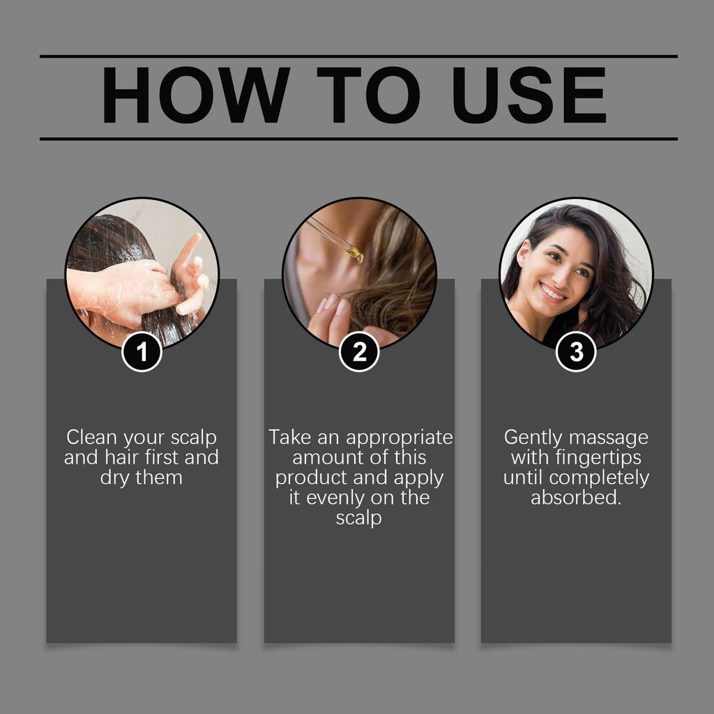 Hair Growth Serum Hydrates And Moisturizes Hair With Soft, Shiny And Hair Care Serum 30ml