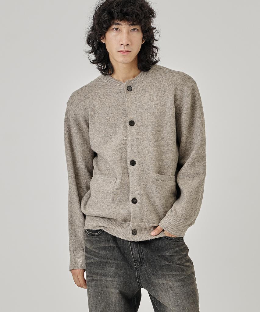 The-Abon Ter Button Cardigan Brick