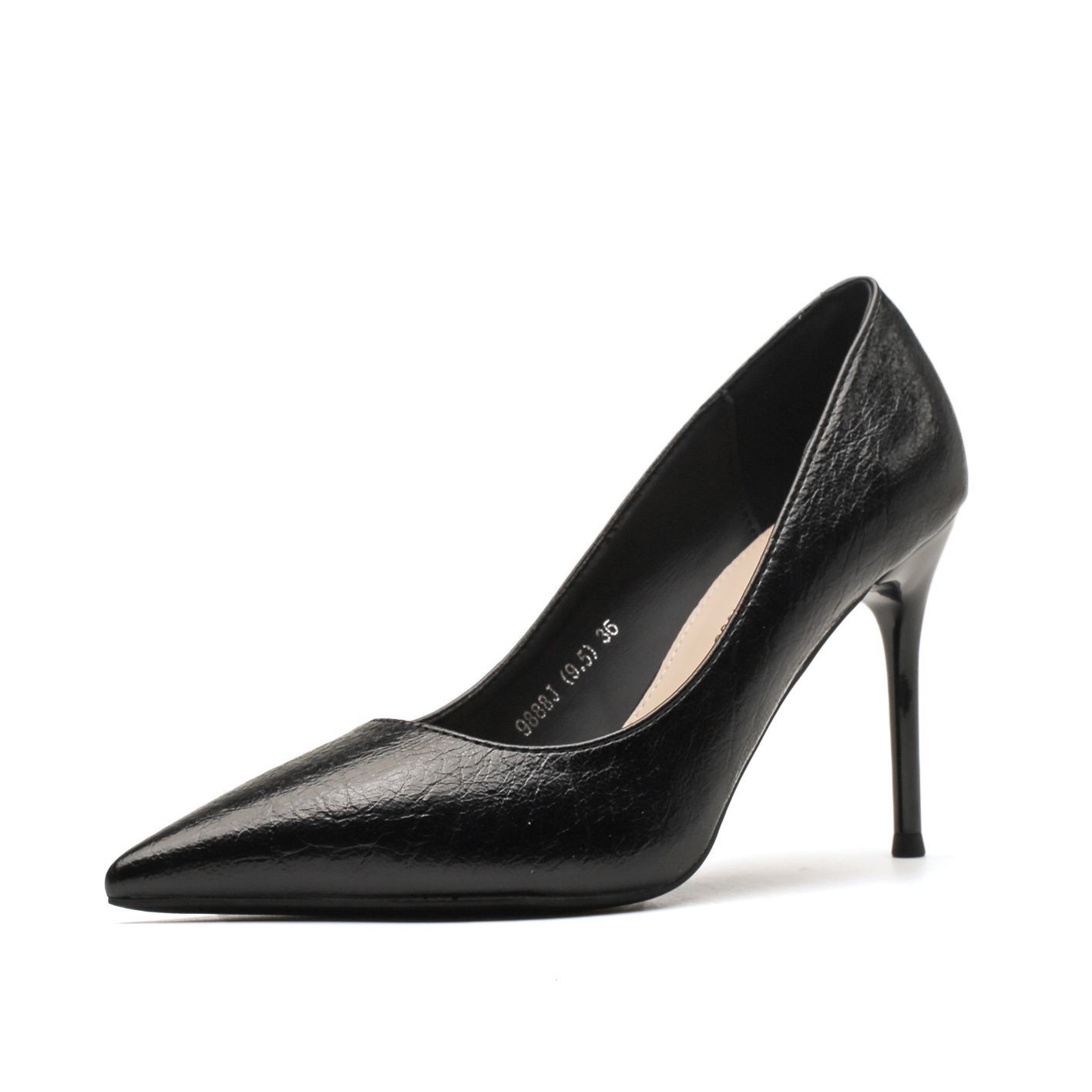 

Новые кожаные туфли на тонком каблуке с острыми краями, повседневные белые туфли, женские туфли с высоким чувством стиля 40