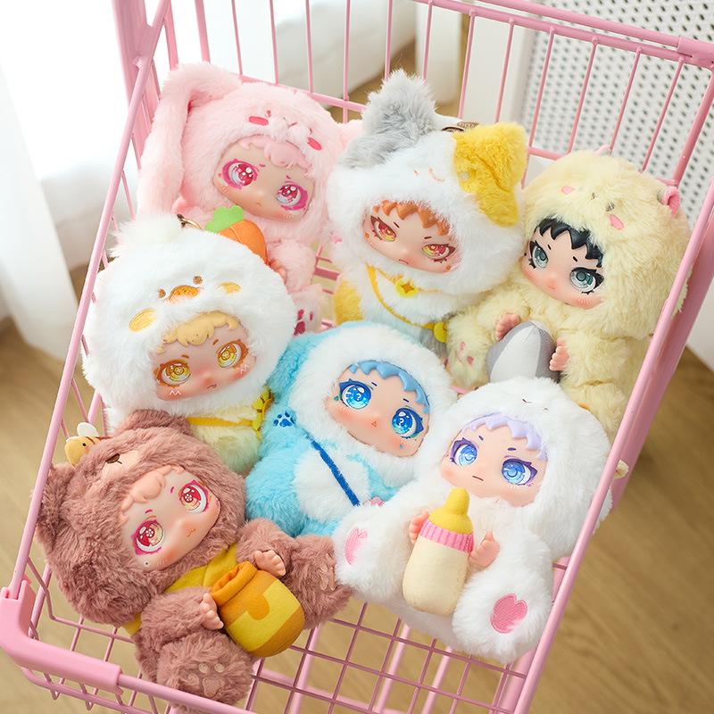 San Mao Lucky Rabbit Plush Toy - Cute Mobile Phone Pendant for Kids