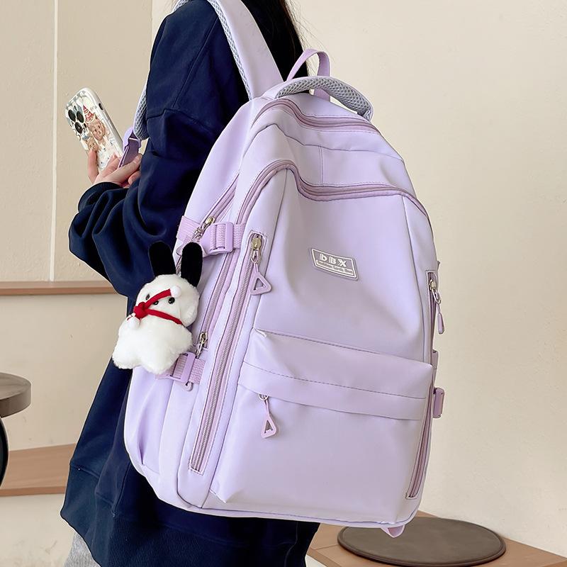 Schoolbag schoolbag girls college students high school students junior high school students primary school 1011 new backpack large capacity backpack