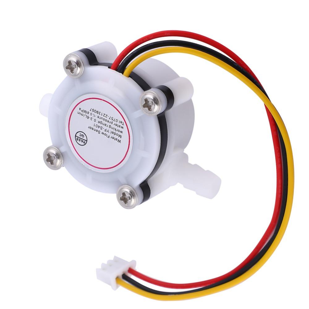 G1/4" Water Flow Sensor 0.3-6L/min YF-S401 Water Flow Sensor  Fluid Measurement