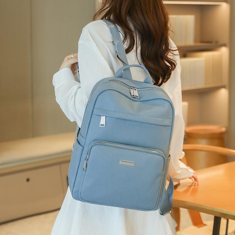 Backpack Female Simple Backpack Large Capacity Student School Bag Travel Fashion Backpack Tide