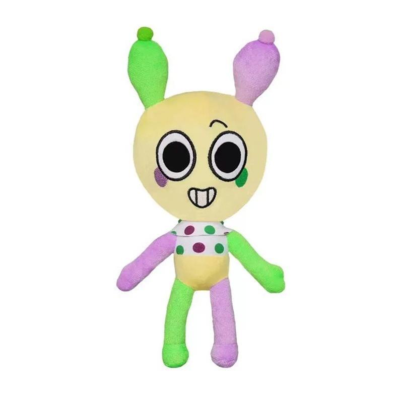 Peluche Giocattolo Morbido Stile Cartone Animato Gioco Bambola Imbottita Personaggio Kawaii Decorazione Stanza Ciondolo Zaino Regalo di Compleanno per Bambini Fan