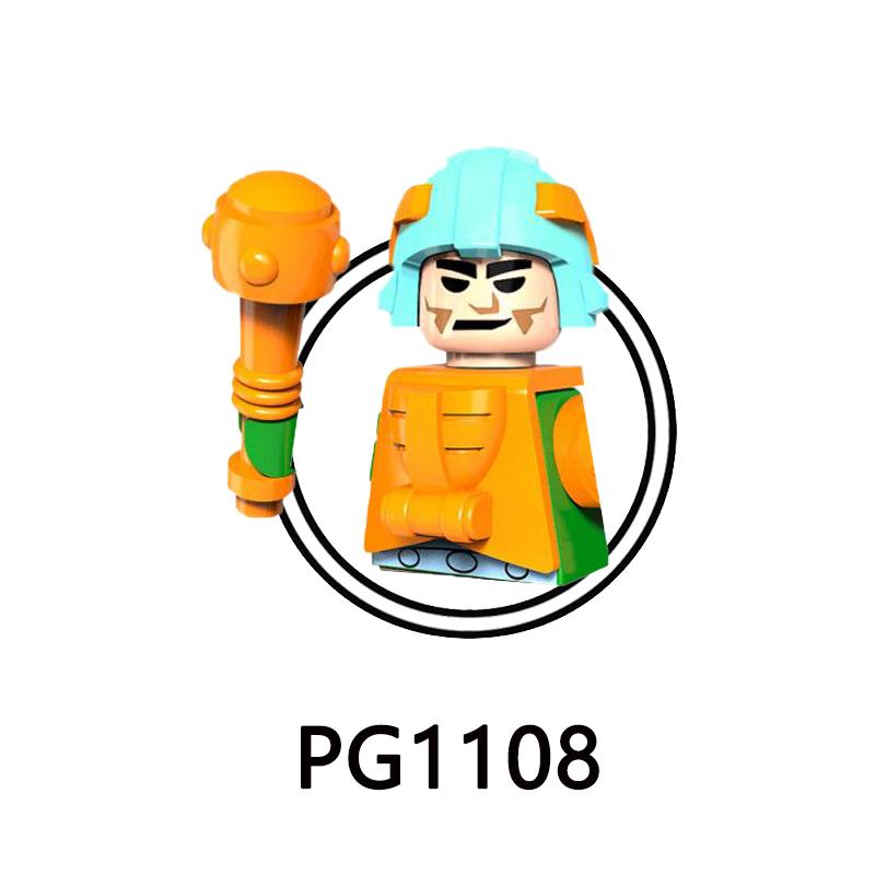 PG8094 Anime Movie Series Master Building Blocks Bricks Character Figures Children Assembly Toys