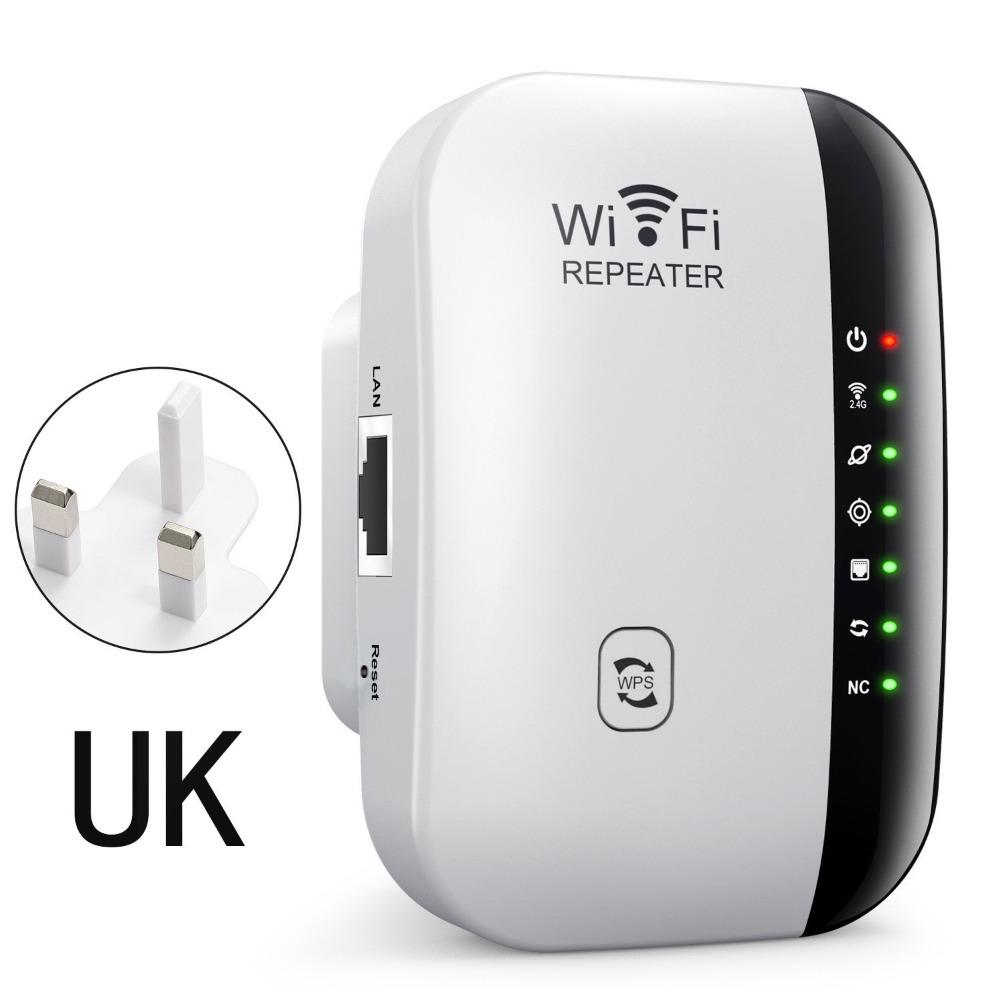 300Mbps WiFi Signal Booster 4/7 Lights WIFI Repeater High Quality WiFi Range Extender  Home