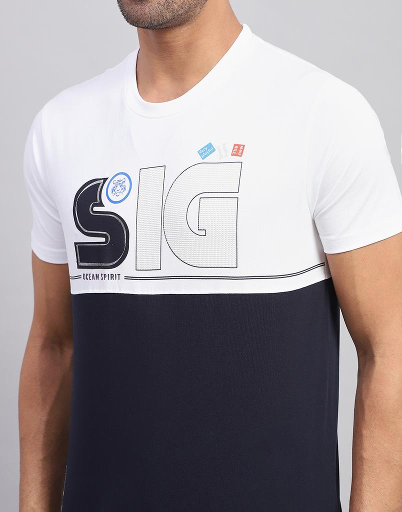 MONTE CARLO Men's Smart Fit Fit T-Shirt