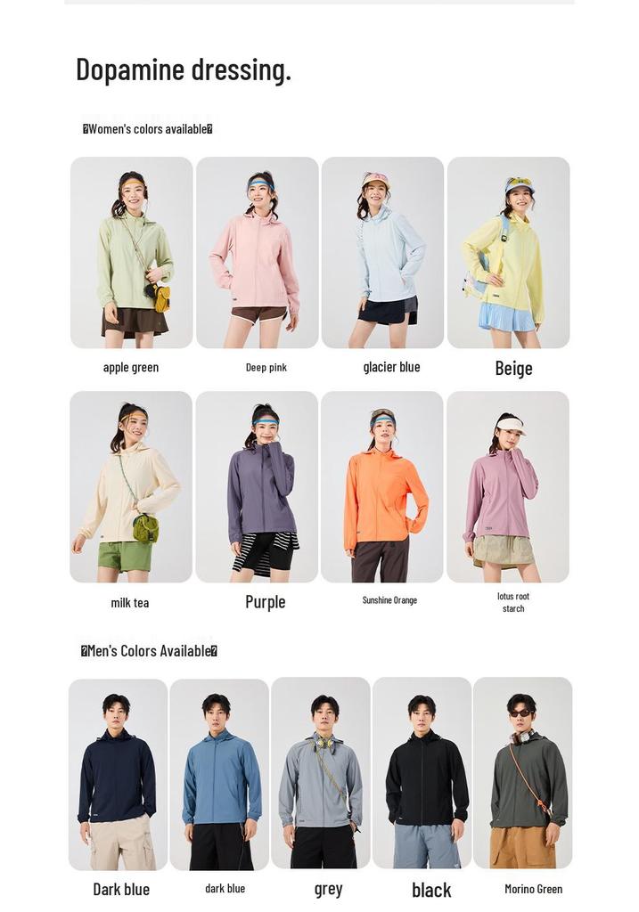 Custom Men's and Women's Quick-Dry Ice Silk Sun Protection Jacket for Outdoor Sports and Fishing with Logo
