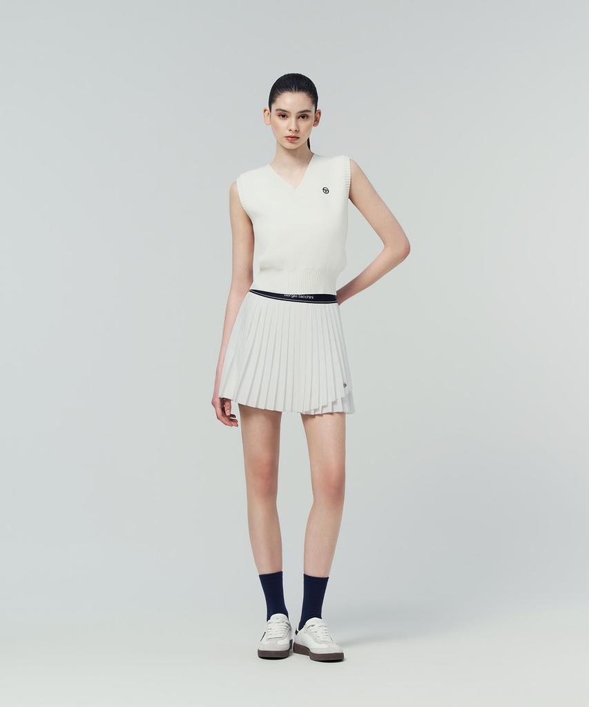 SERGIO TACCHINI W Sweater Vest (White)