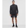 Lululemon Reflective Knit Running Half Zip White Black
