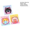 3Pcs Cat-Shaped Note Pads Set Cute Cartoon Memo Pads for Students Office Strong Adhesion Thick Paper Practical Note Stickers for Reminders Journaling