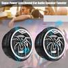 2Pcs Creative Auto Car Spider Pattern Super Power Loud Audio Speaker Tweeter Loudspeaker