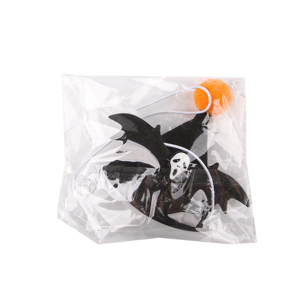 Halloween party pet hat, creative bat wings cat hat Halloween atmosphere pet headgear