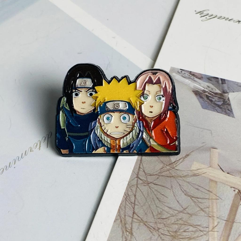 Cartoon Anime Dragon Ball Funny Metal brooch badge accessory Character Creative DIY Assembly Pin Clothes Decorative Jewelry Gift Presents Friends toy