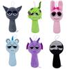 Sprunki Plush Toys Plushie Sprouts Plush Doll Sprunki Incredibox Game Cartoon Pillow Kids Gifts Stuffed Dolls Christmas Gift
