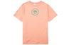T Shirts Men's Peach Pink Crew Neck Moderate Straight Fit 535400-28