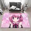 Anime A Ro Kyu Bu Floor Mat Eco  Flannel Doormat Non Slip Odorless Indoor Floor Rug Soft Short Plush Home Mat