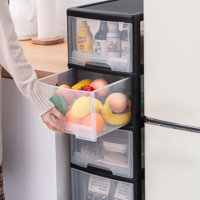 JEKO&JEKO 6-Tier Rolling Kitchen Storage Cart