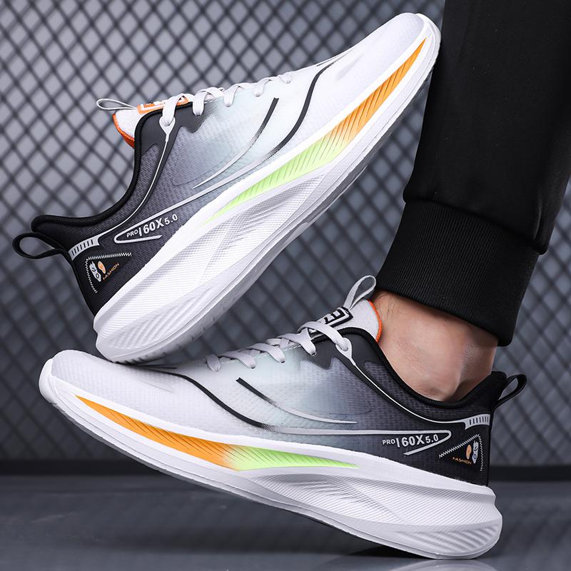 Men Soft Sole And Four Sporty Seasonal Breathable Mesh Walking Sneakers Lightweight Comfortable Casual Commuting Travel Footwear