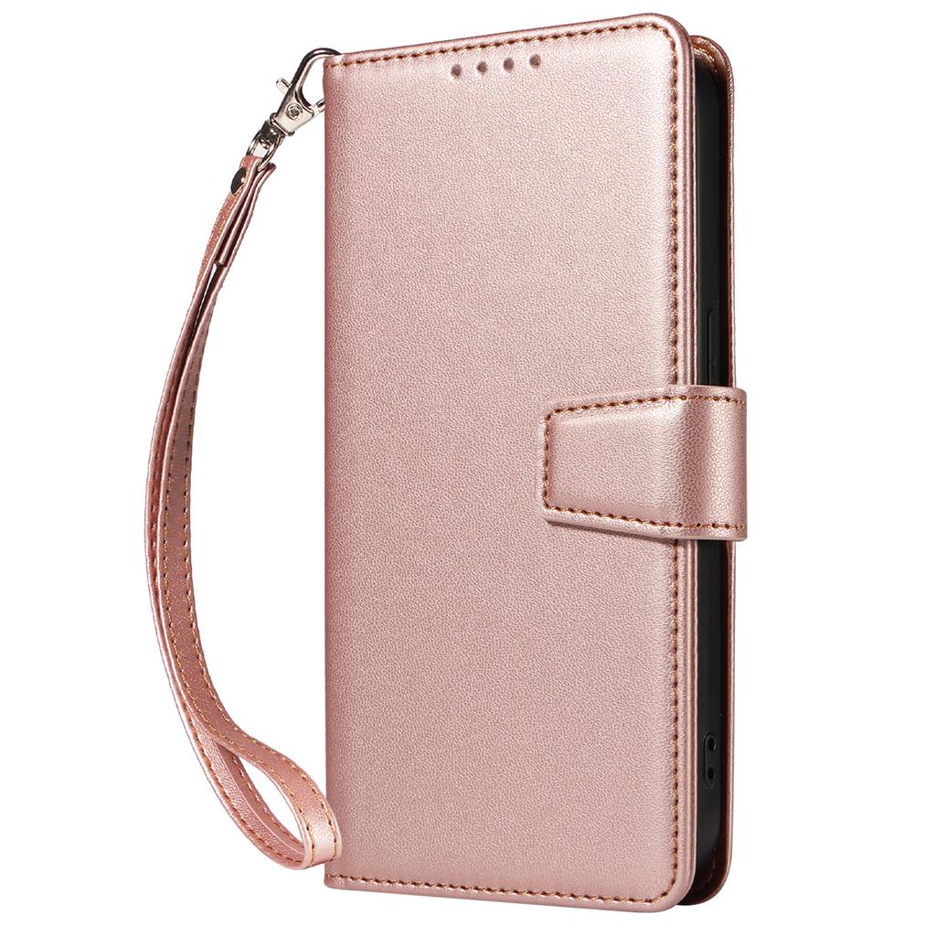 For Samsung Galaxy S24 Ultra Case RFID Blocking PU Leather Wallet Flip Phone Cover with Wrist Strap