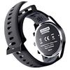 DECATHLON A400 Series Electronic Movement Silicone Strap National Watch Unisex Black Dial