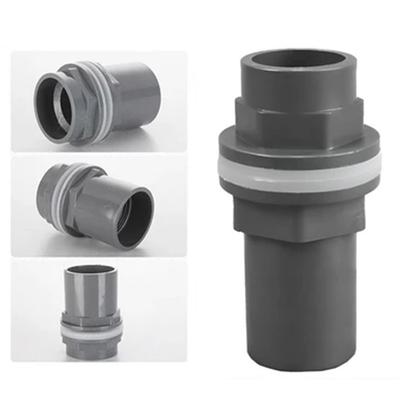 2 Pièces Connecteur PVC 20/25/32/Mm Épaissir Tuyau de Drainage d'Aquarium Tuyau de Drainage de Jardin Connecteur Entrée Sortie d'Aquarium Pour Aquarium